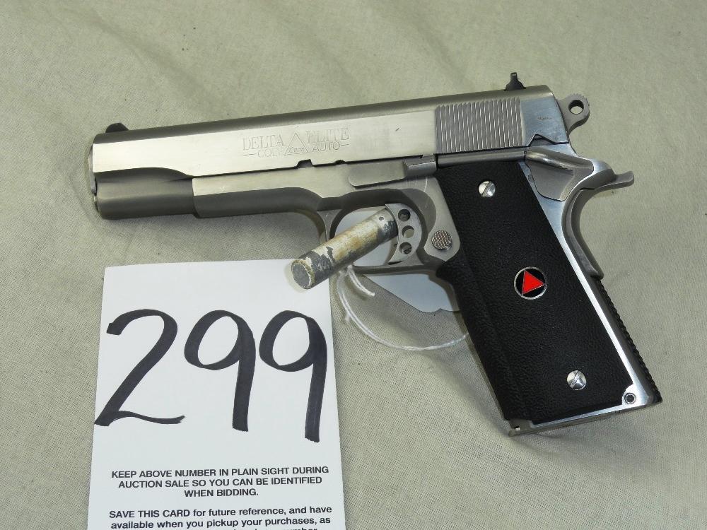 Colt Delta Elite Gov't Model, 10mm, Stainless Steel, SN:DS04383 (HG)