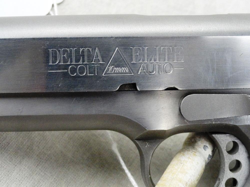Colt Delta Elite Gov't Model, 10mm, Stainless Steel, SN:DS04383 (HG)