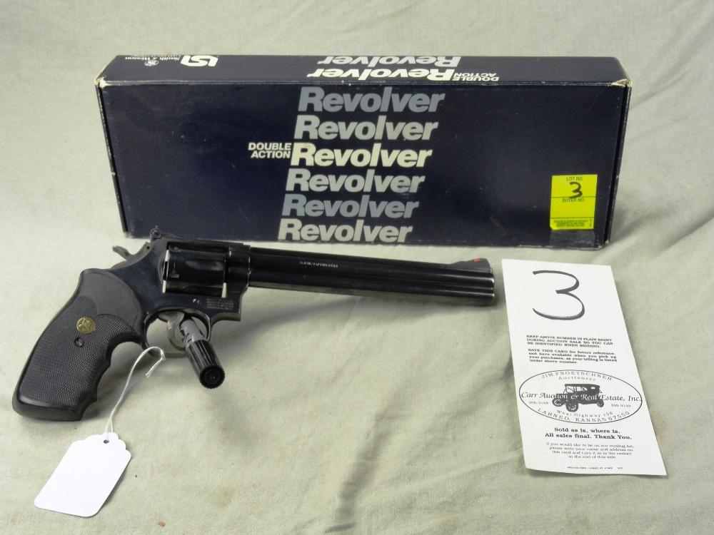 3. S&W 586, Revolver, 357 Mag, SN:AEN3646, 8 3/8, Blue w/Box (HG)