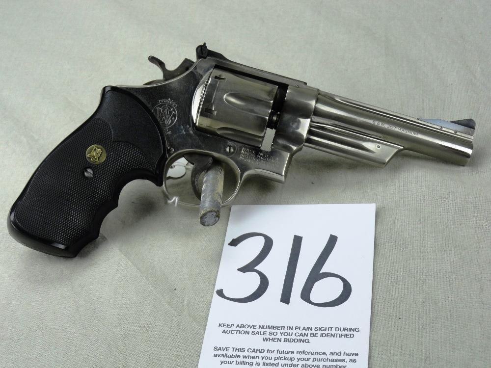 S&W M.27-2, 357 Mag, Nickel, 5" Bbl., SN:S254294 (HG)