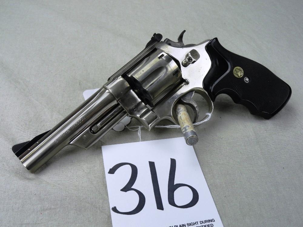 S&W M.27-2, 357 Mag, Nickel, 5" Bbl., SN:S254294 (HG)