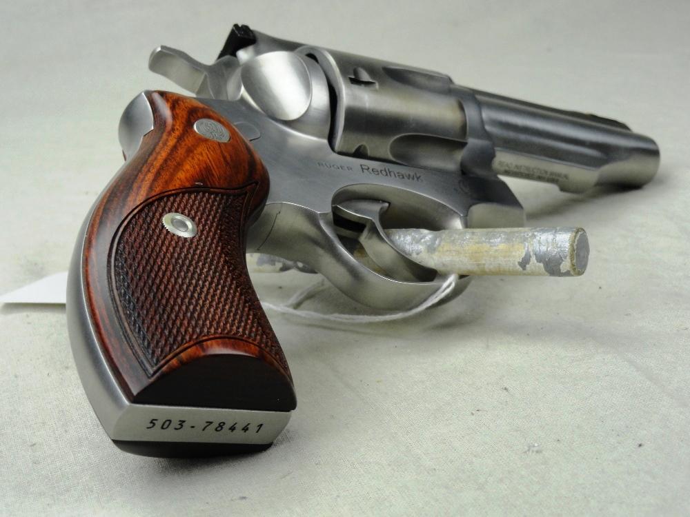 Ruger Red Hawk, 45-Auto/45-Colt, 4 1/4" Bbl., Stainless Steel, SN:503-78441 (HG)