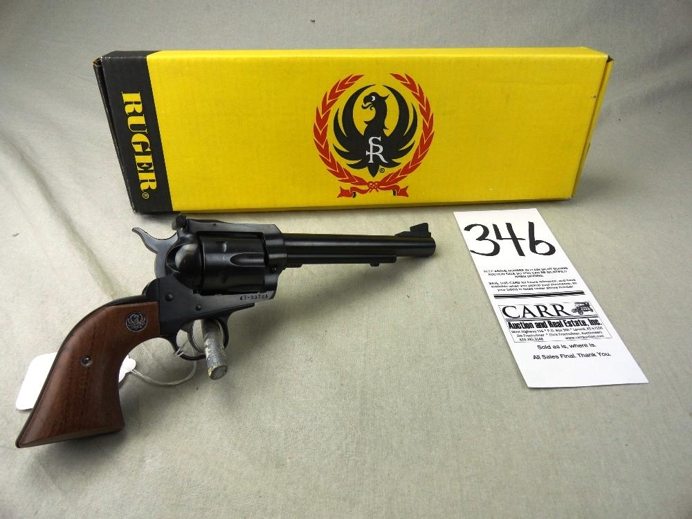 Ruger New Model Blackhawk, 44Mag necked down to 41GNR, 6 1/2" Bbl., SN:47-93724 w/Box (HG)