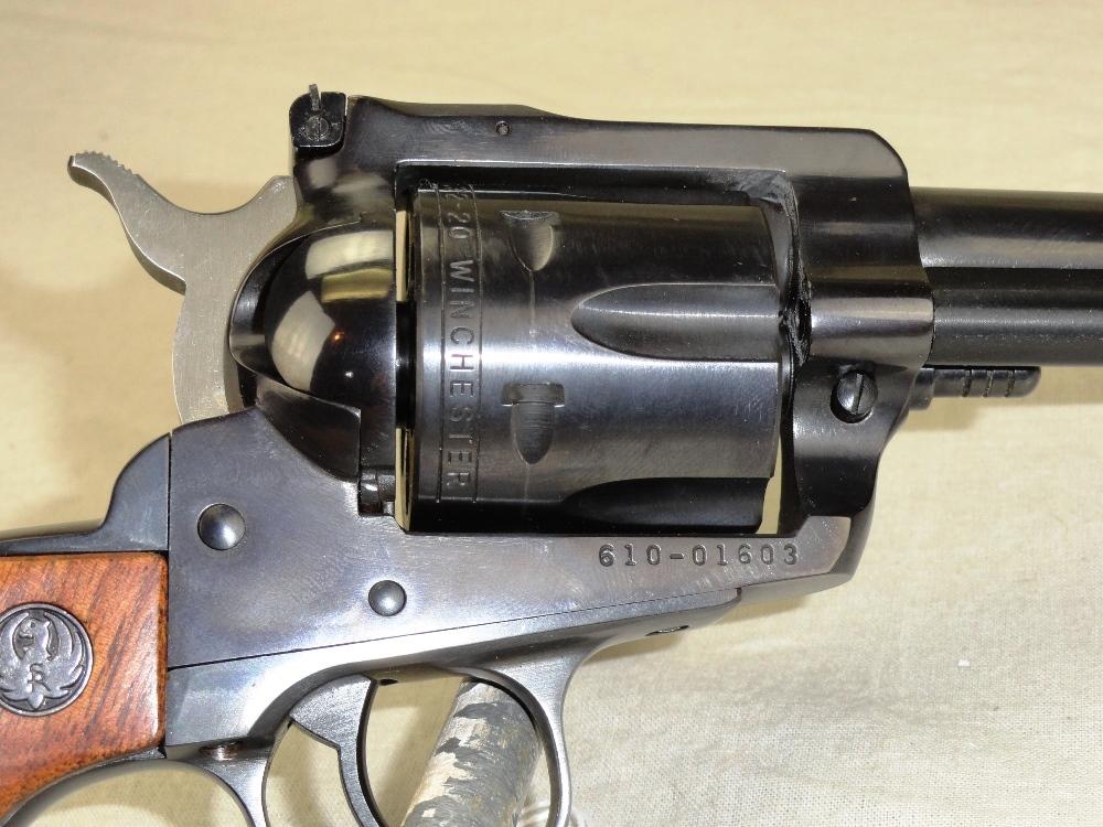 Ruger New Model Blackhawk, 32-Cal. Convertible w/32-20 Win Cylinder & 32 H&R Mag Cylinder, 6 1/2" Bb