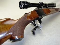 Ruger No. 1, 6mm REM w/Redfield 12x Scope, SN:132-19195