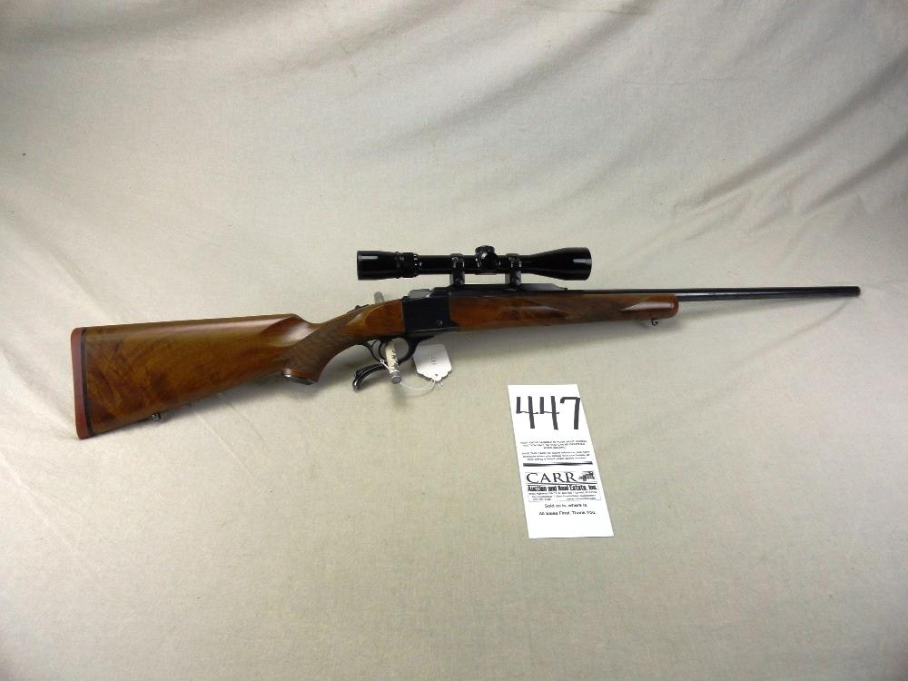 Ruger No. 1, 270 WIN w/Weaver 2x-10x38 Scope, SN:131-50170