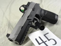 45. Sig Sauer P320 RX Auto, 9mm, SN:58A095028, Blk./Silver Romeo 1 Reflex w/Box (HG)