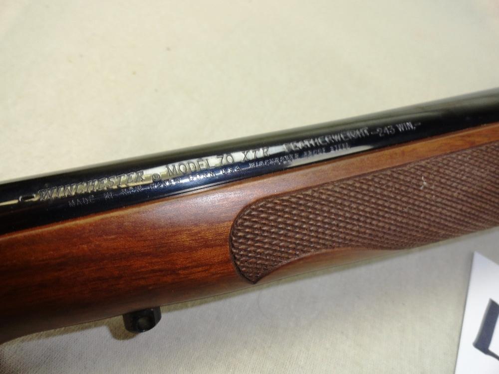 Winchester M.70 XTR Featherweight 243 Win w/Scope Rings & Mt., SN:G1535227