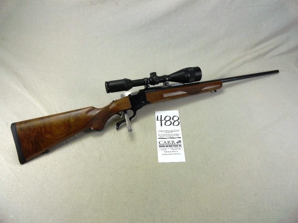 Ruger No. 1, 204 Ruger w/Millett 6-24x44 Scope, SN:134-07943