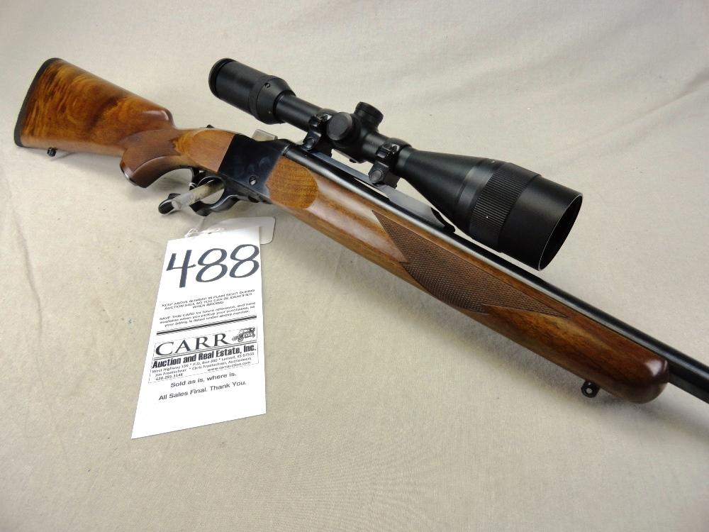 Ruger No. 1, 204 Ruger w/Millett 6-24x44 Scope, SN:134-07943