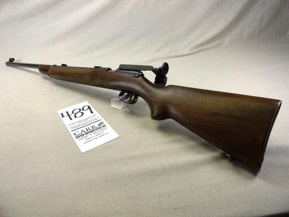 Winchester M.52, 22LR w/Vaver Peep Sight, SN:39987