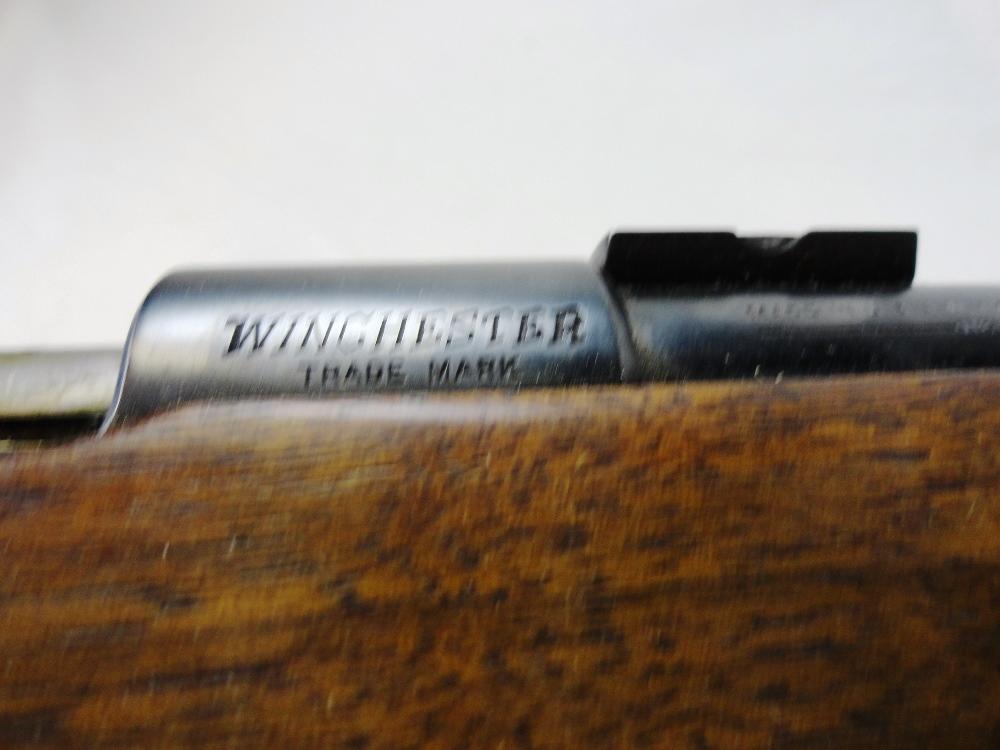 Winchester M.52, 22LR w/Vaver Peep Sight, SN:39987