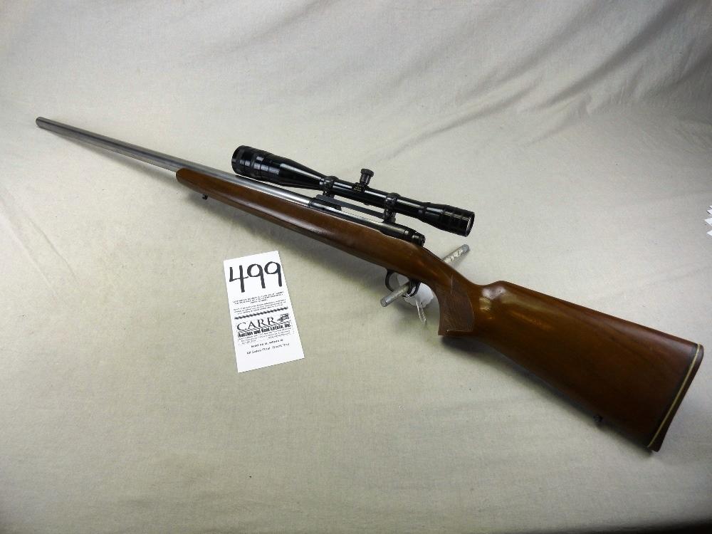 Savage 112V, 22-250-Cal. Target Rifle, Krieger No. 7 Stainless Steel Bbl., Redfield 20x Scope, SN:B9