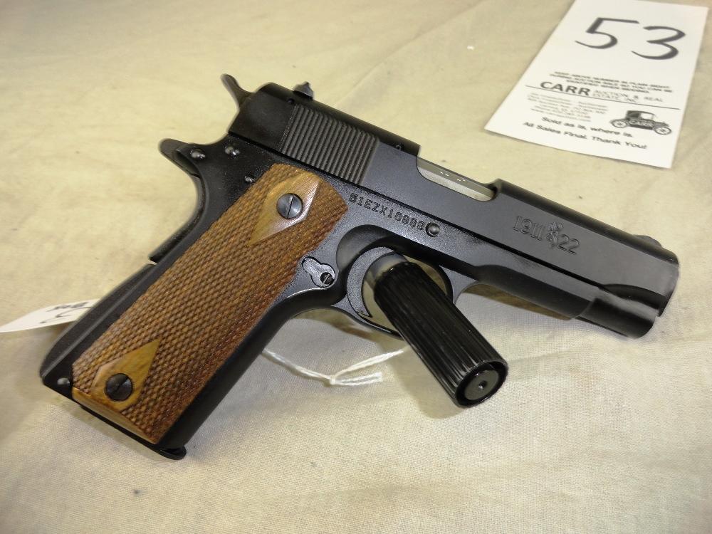 53. Browning 1911, Auto, 22-Cal, SN:51EZX16888 w/Box (HG)