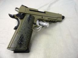 73. Sig Sauer 1911, Auto, 45-Cal., SN:54A057113, Threaded Bbl., Dark Earth, Raptor Scale Grips w/Box