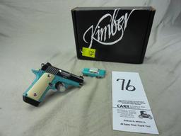 76. Kimber Belair Micro, Auto, 380, SN:POO6133O 57 Belair Mod Colors w/Model Car Box (HG)