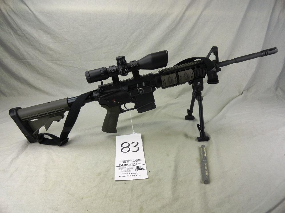 83. Bushmaster XM-15-E25, Auto 223-Cal., SN:L092461, Tricked Scope