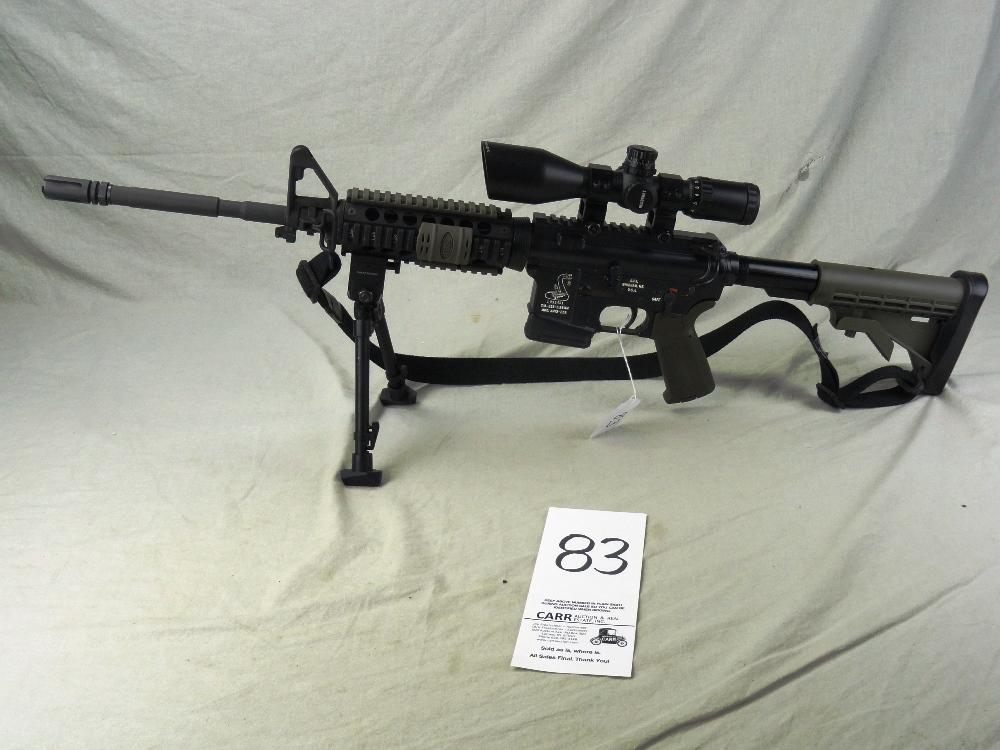 83. Bushmaster XM-15-E25, Auto 223-Cal., SN:L092461, Tricked Scope