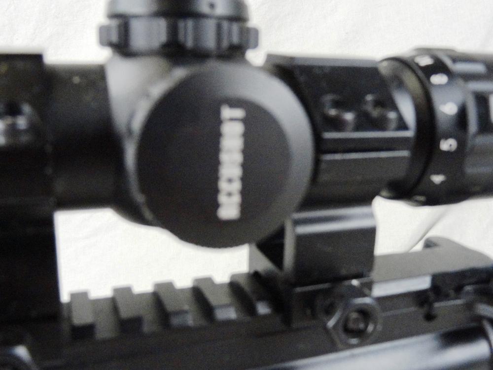 83. Bushmaster XM-15-E25, Auto 223-Cal., SN:L092461, Tricked Scope