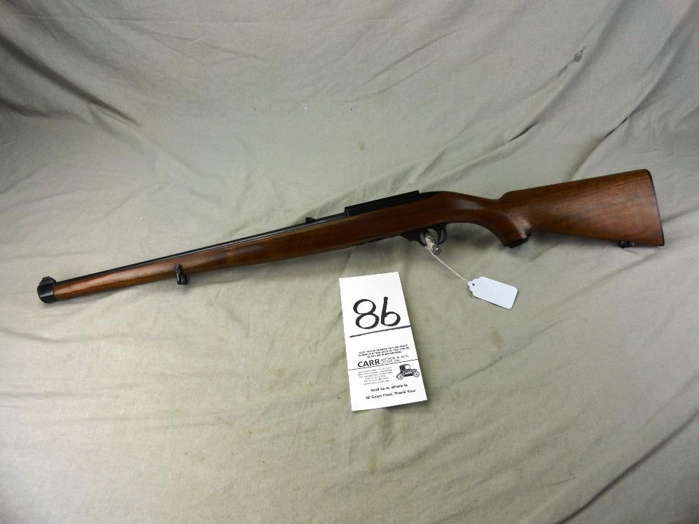 86. Ruger 10/22 International, Auto, 22-Cal., SN:57935, Mannlicher Stock