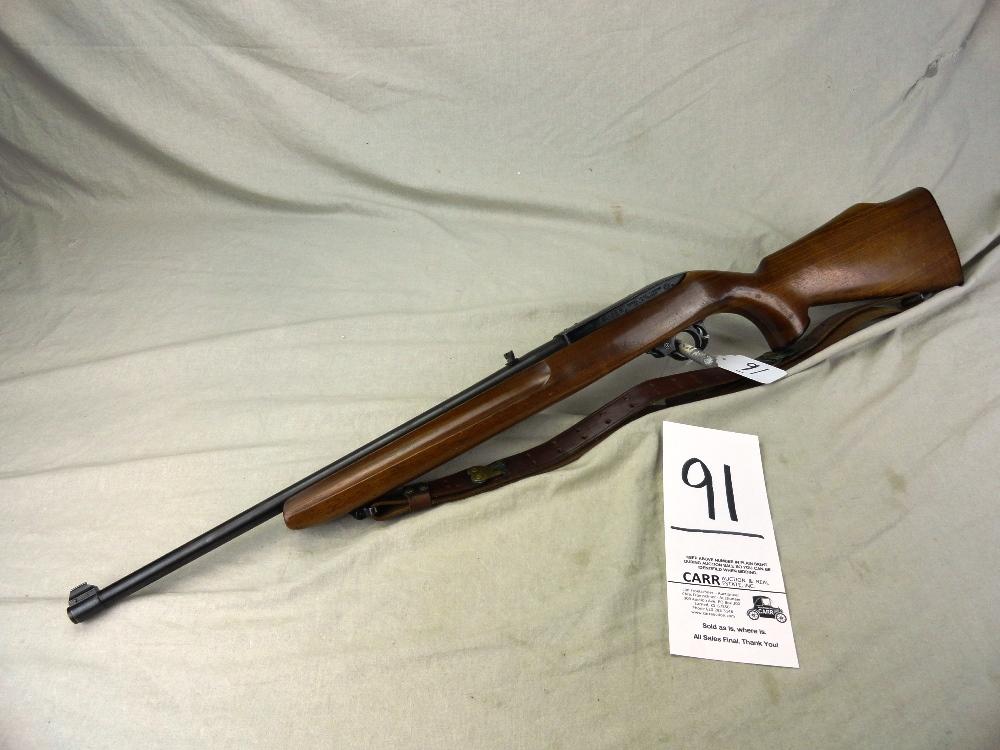 91. Ruger 10/22, Auto, 22-Cal., SN:110-53028, Finger Groove, Walnut Stock, Rare