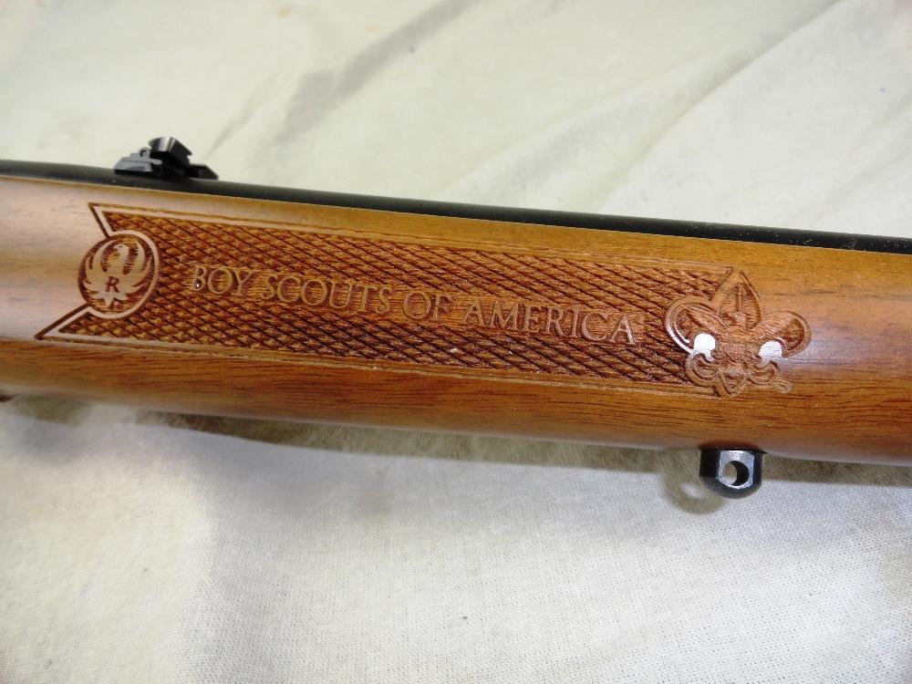 92. Ruger 10/22, Auto, 22-Cal., SN:BSA-02412, Boy Scout, Unfired,  Engraved w/Box