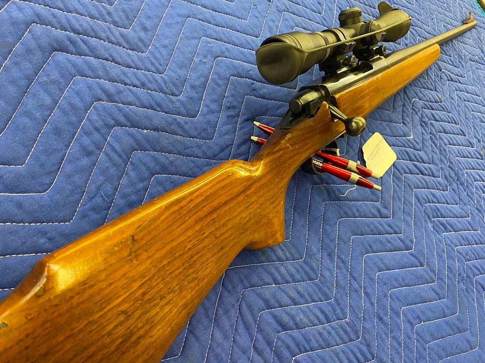 Remington M.788, 22 Rem Cal. w/Blazer 4x32 Scope, SN:011011