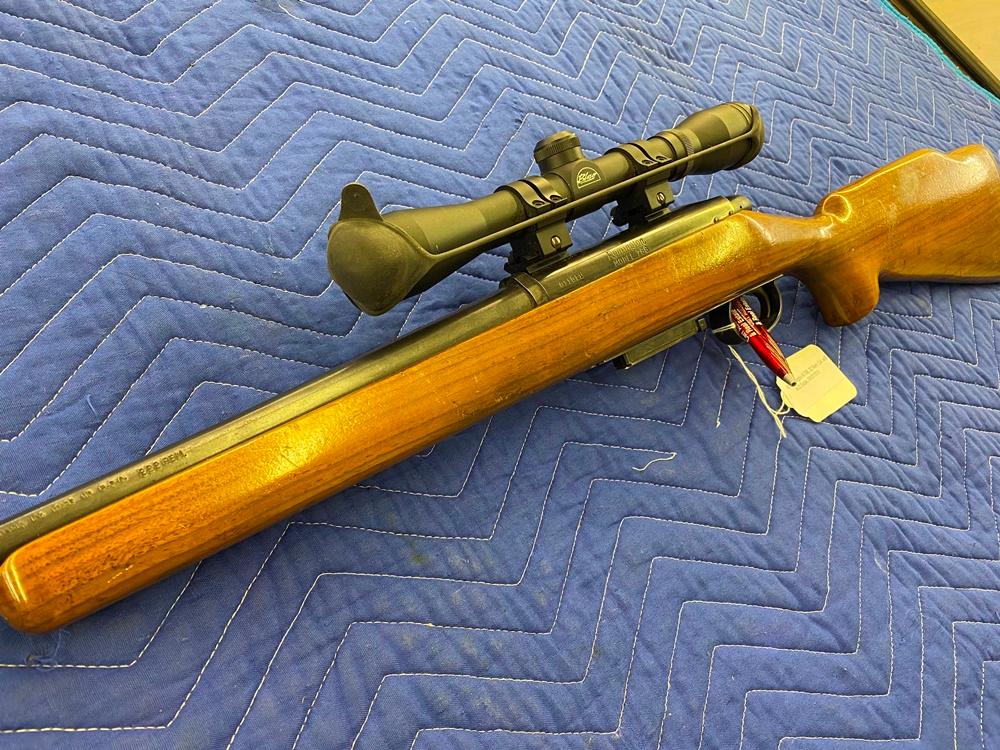 Remington M.788, 22 Rem Cal. w/Blazer 4x32 Scope, SN:011011