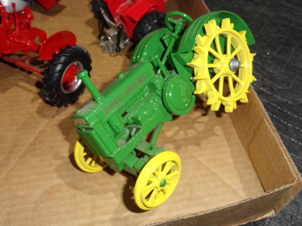 (4) Case & JD Tractors (all)