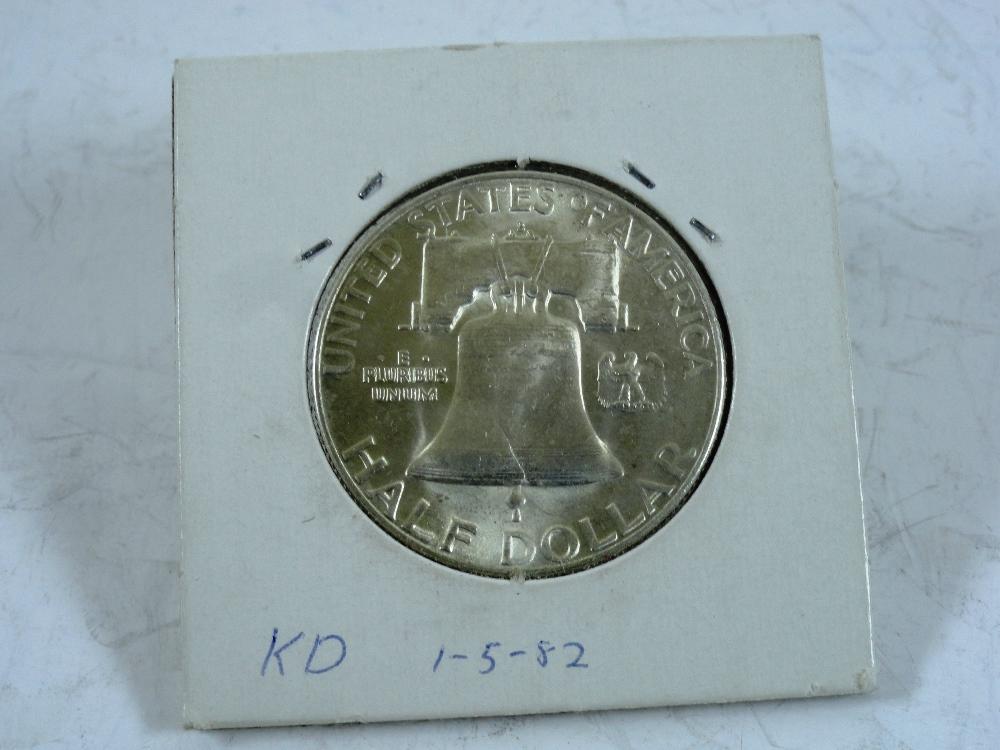 1952-S Franklin Half-Dollar, BU