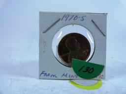 1970-S Lincoln Cent, MS64