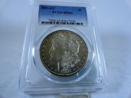 1891-CC Morgan Dollar, MS62