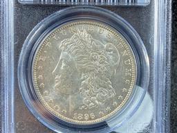 1896-O Morgan Dollar, AU58