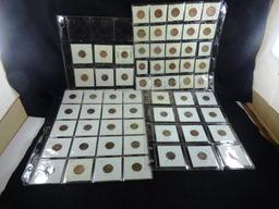 (66) Lincoln Cents, 1937-1956 (all)