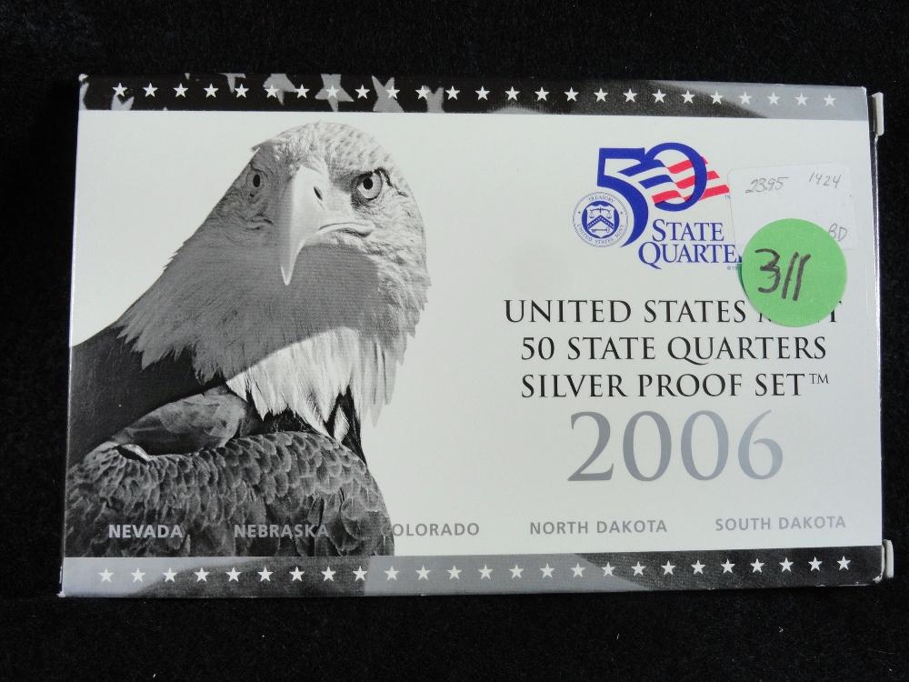 2006-S 50-State Quarters Silver Proof Set