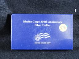 2005-P Marine Corps 230th Anniv. $1 Coin, Proof
