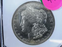 1894-S Morgan Dollar, AU53