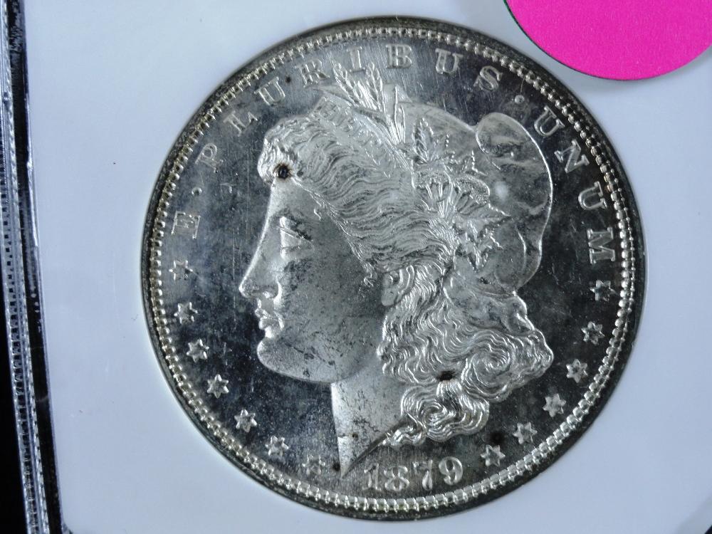1879-S Morgan Dollar, MS65