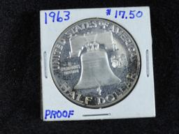 1963 Franklin Half-Dollar, Proof