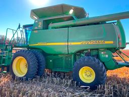 2004 JD 9660 STS Combine w/Lankota Ext., 3404 Eng. Hrs., 2360 Sep. Hrs., 480/80R 42 Duals w/2010 Har