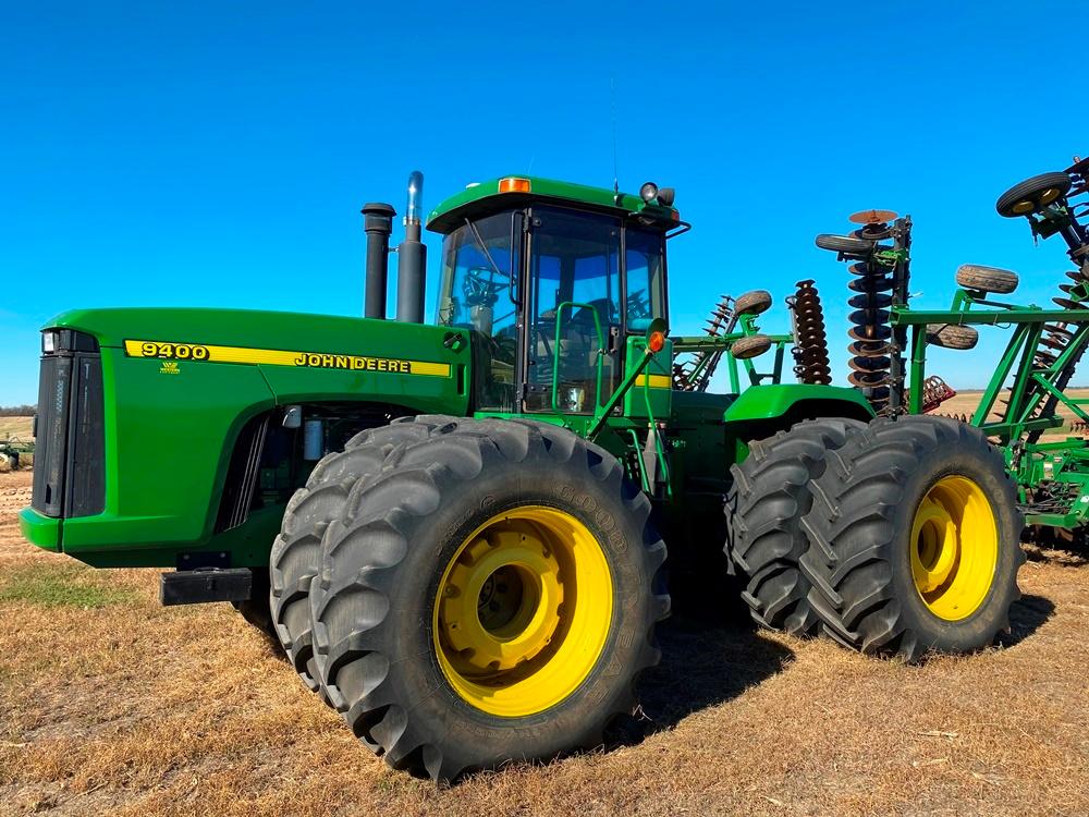 1998 JD 9400 4WD Tractor, 5458 Hrs., 710/70R 38" Tires, (4) Remotes  NOTE*Trimble EZ-Steer (Sells Se