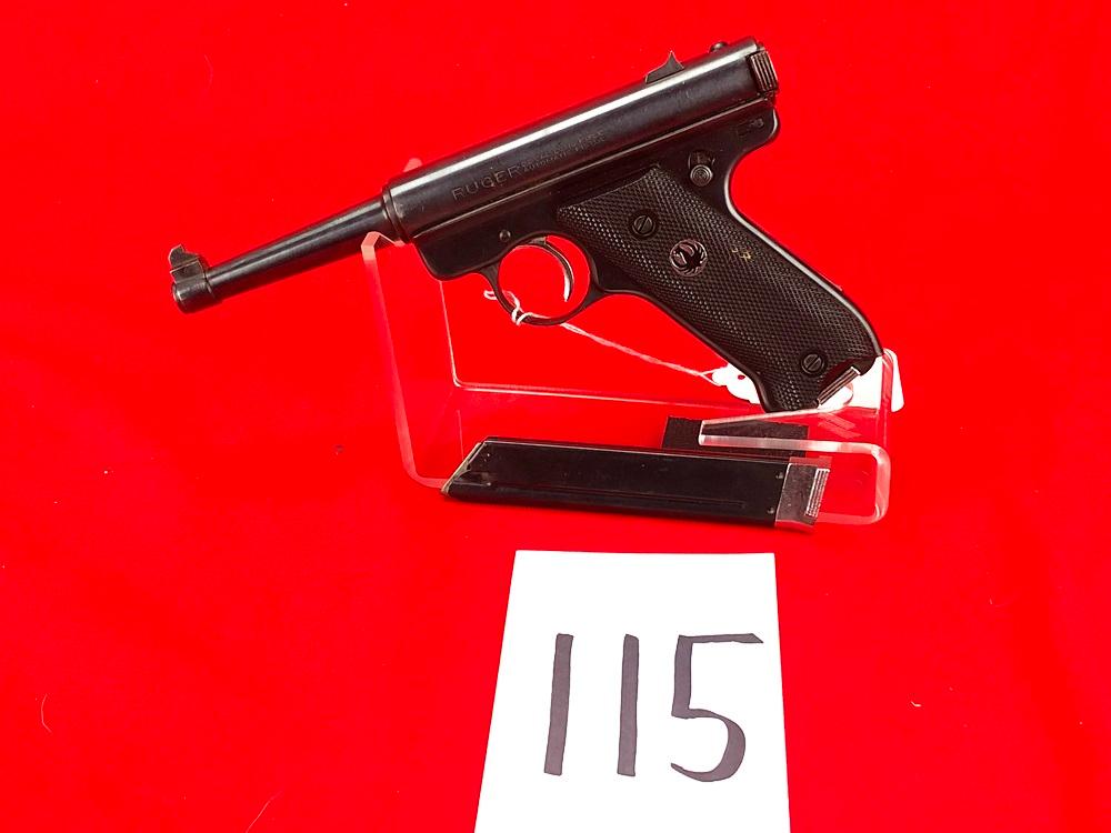 Ruger Auto Pistol, 22LR, SN:477187 w/Extra Mag (Handgun)