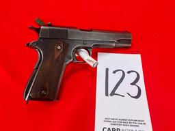 Colt Model 1911 US Army (US Property) 45-Auto, SN:489014 (Handgun)