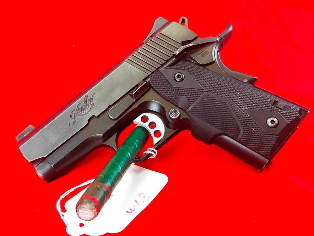 Kimber Ultra Carry II, 45 ACP w/Crimson Trace Laser Grip, SN:KU84532 w/Box (Handgun)