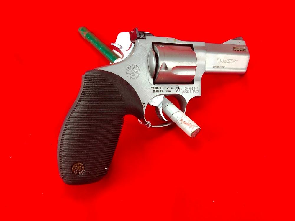 Taurus Tracker, 41 Mag, Stainless Steel, 3" Bbl., SN:DM998941 w/Box (Handgun)