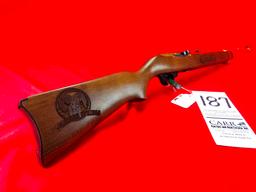 Ruger 10/22 Carbine, 22-LR Cal., Colorado Springs Spl. Ed., 1859 Gold Rush, 100/300 Gold Plated Bbl.