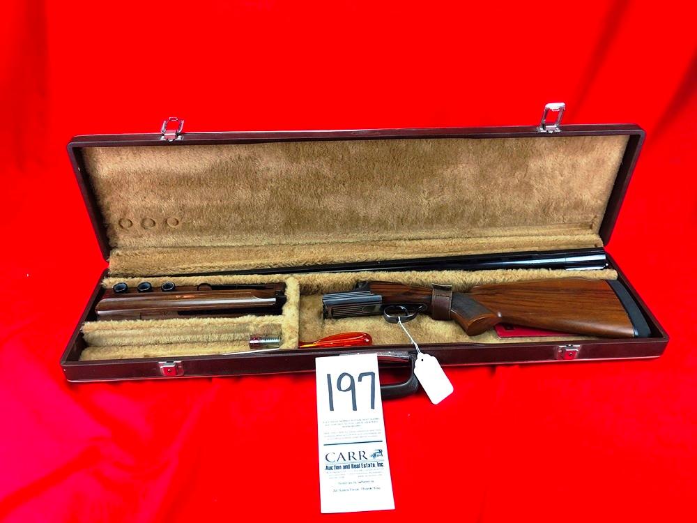 Perazzi TM-1 Trap, 12-Ga., 34" Bbl., Acciaio Spl. w/Choke Tubes, SN:KG1430