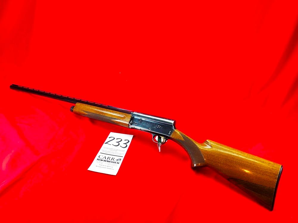 Browning Belgium A-5, 20-Ga., 1969 Light 20, 27" Bbl., Choke Tubes, SN:69246029 w/Box