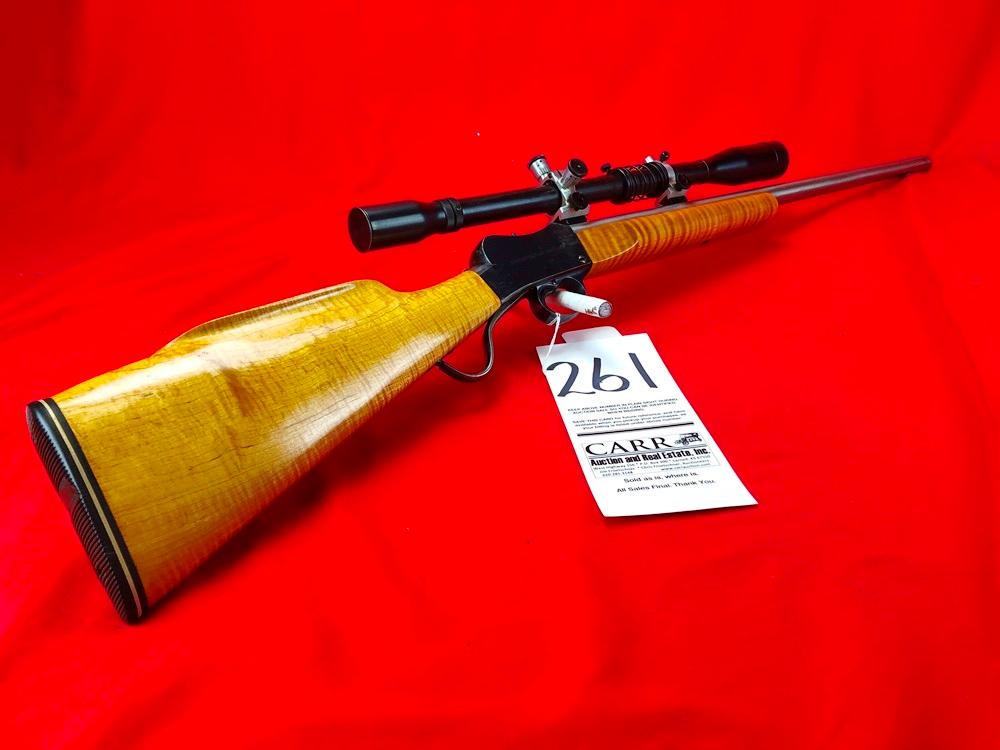 Birmingham Small Arms Martini-Henry Cadet, 222-Cal. w/J.UNFRTL (6) Scope w/A&M Rifle Co. Bbl., SN:35