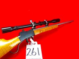 Birmingham Small Arms Martini-Henry Cadet, 222-Cal. w/J.UNFRTL (6) Scope w/A&M Rifle Co. Bbl., SN:35